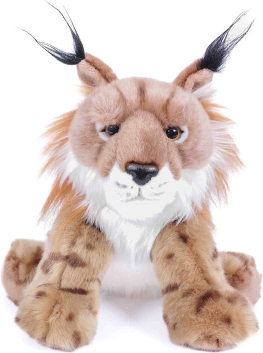PIA Soft Toys Pluche Knuffeldier Lynx - 30 cm