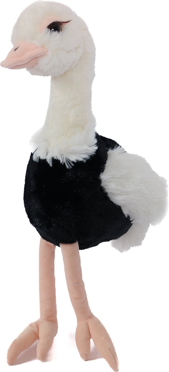 PIA Soft Toys Pluche Knuffeldier Struisvogel - 24cm