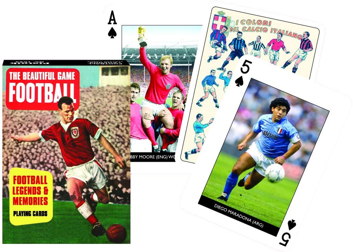 Football Legends Speelkaarten - Single Deck