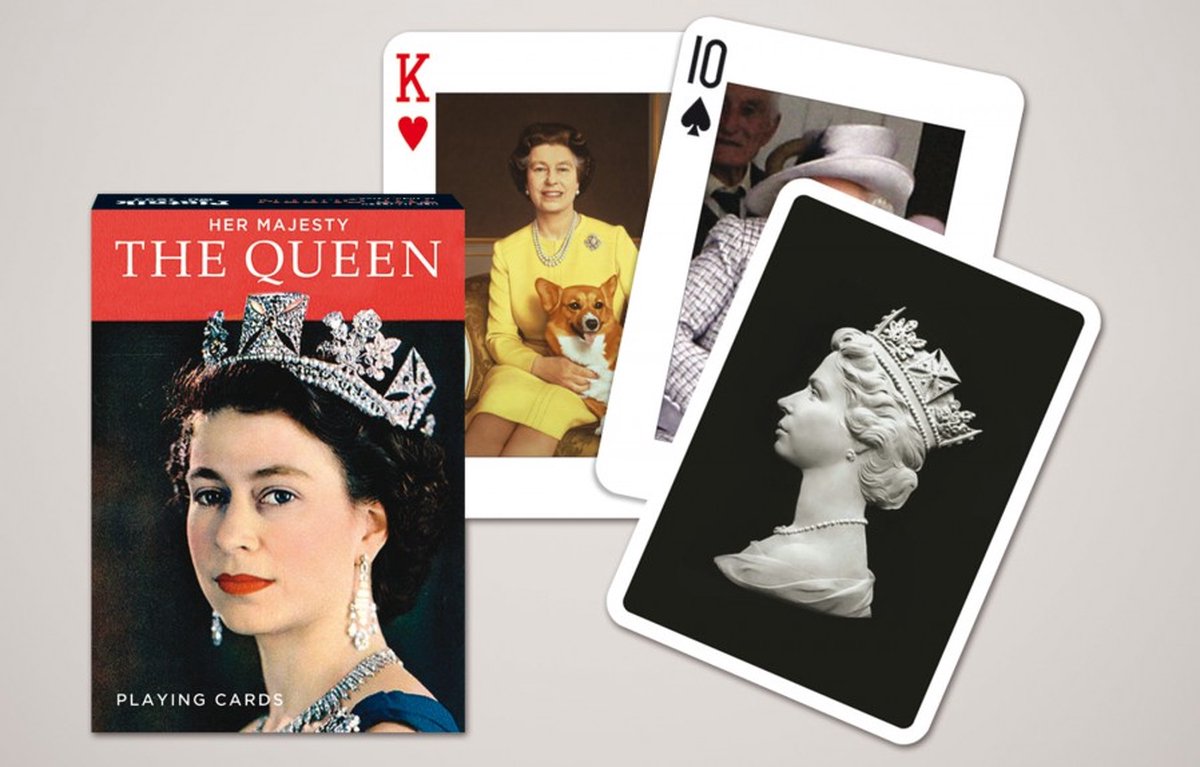 Piatnik De Koningin Speelkaarten - Enkeldeks