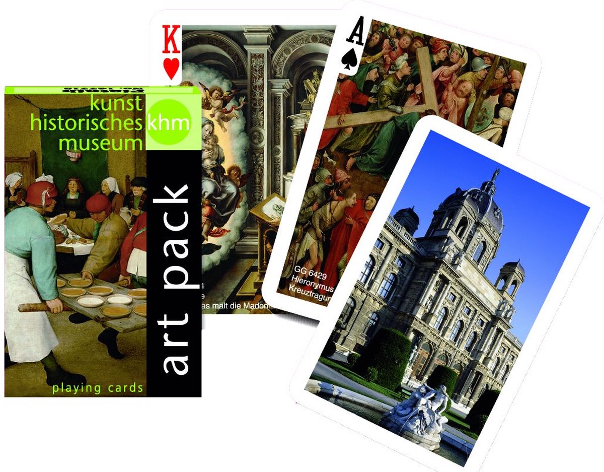 Piatnik KHM Kunstpakket Speelkaarten - Enkeldeks.