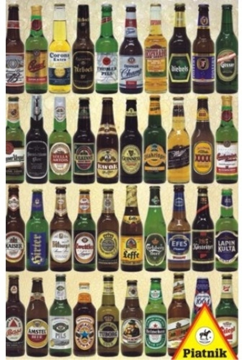 Puzzel Bierflessen 1000 stukjes Piatnik 562549