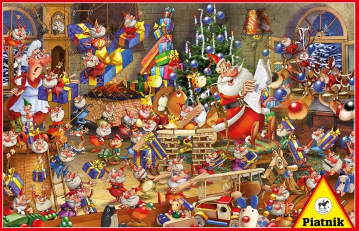 Ruyer, Weihnachtsmann 1.000 Teile Puzzle