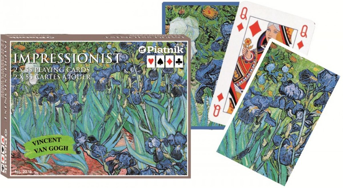Vincent van Gogh - Iris Impressionist Speelkaarten - Double Deck