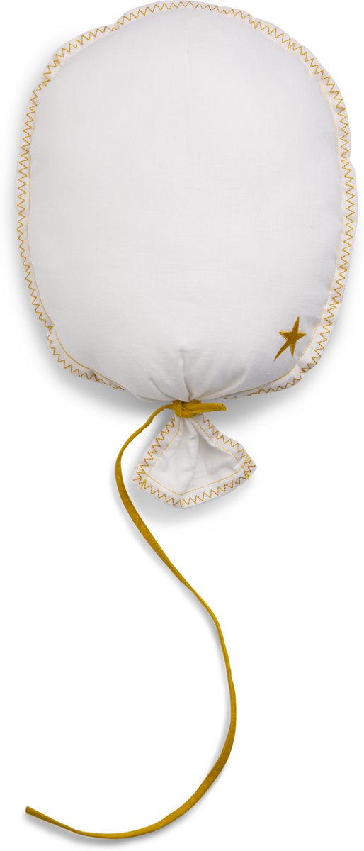 Picca LouLou ballon wit decoratie - 40 cm - 16