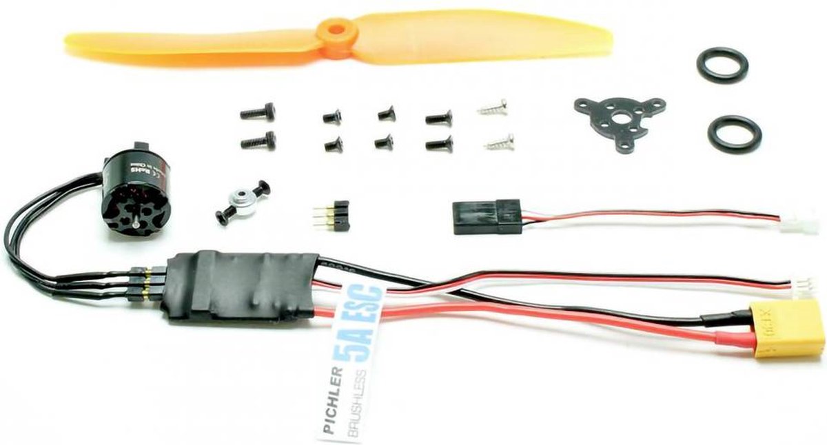 16107 Brushless aandrijving voor vliegtuigen/helikopters Pichler
