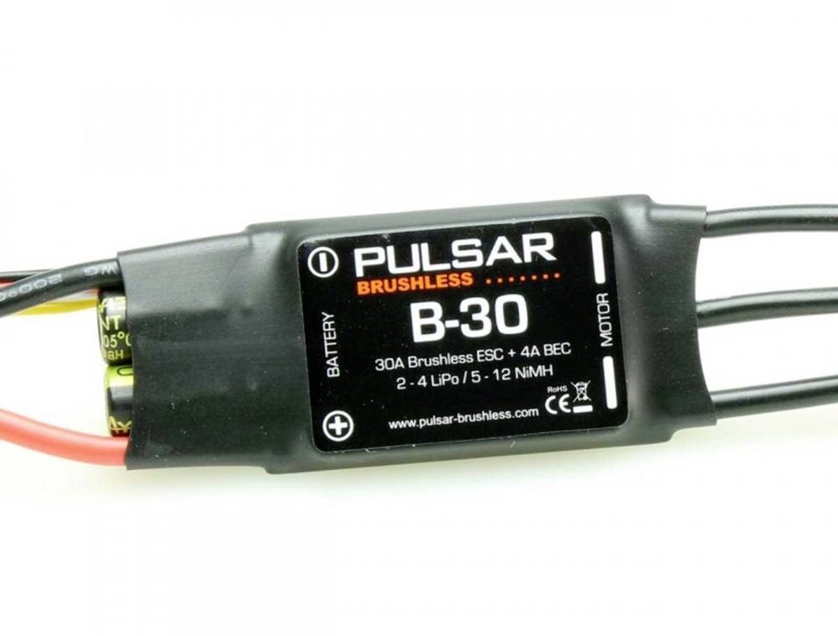 Pichler Modellbau PULSAR B-30 Brushless rijregelaar voor RC auto Belastbaarheid (max.): 40 A