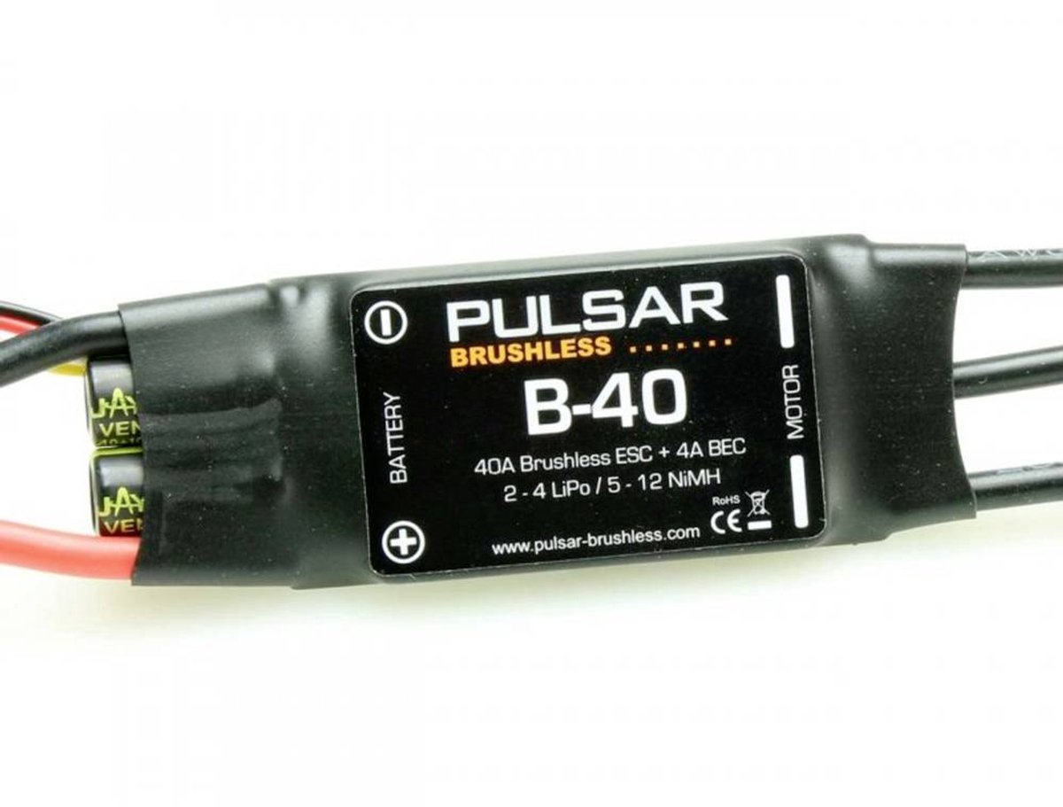 Pichler Modellbau PULSAR B-40 Brushless rijregelaar voor RC auto Belastbaarheid (max.): 50 A