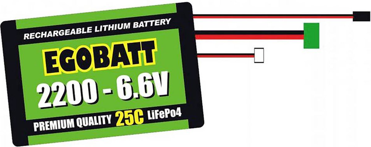 Pichler Li-ion accupack 6.6 V 2000 mAh 25 C Block XH