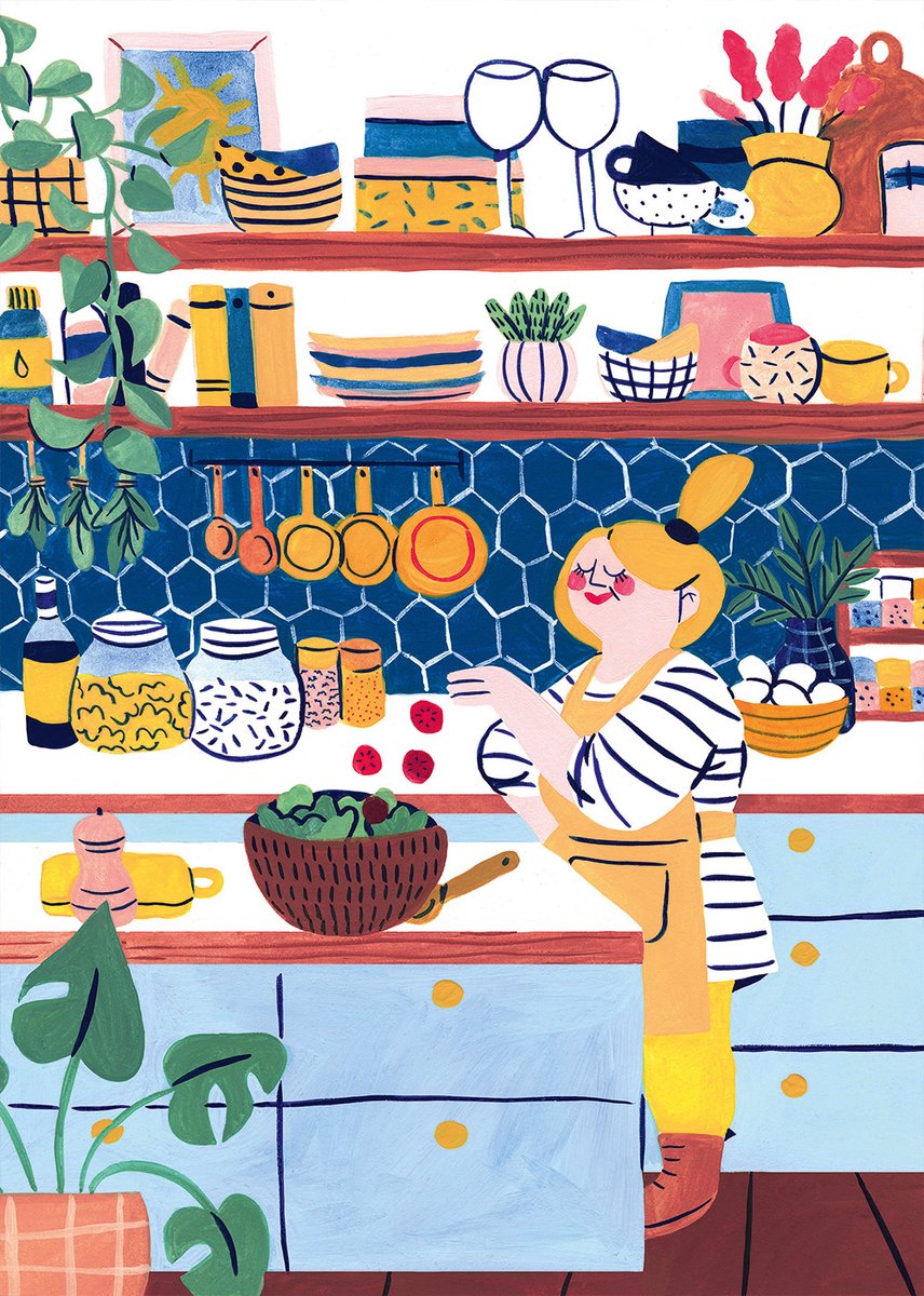 Pieces & Peace legpuzzel keuken 1000 stukjes kleurrijk puzzelplezier.