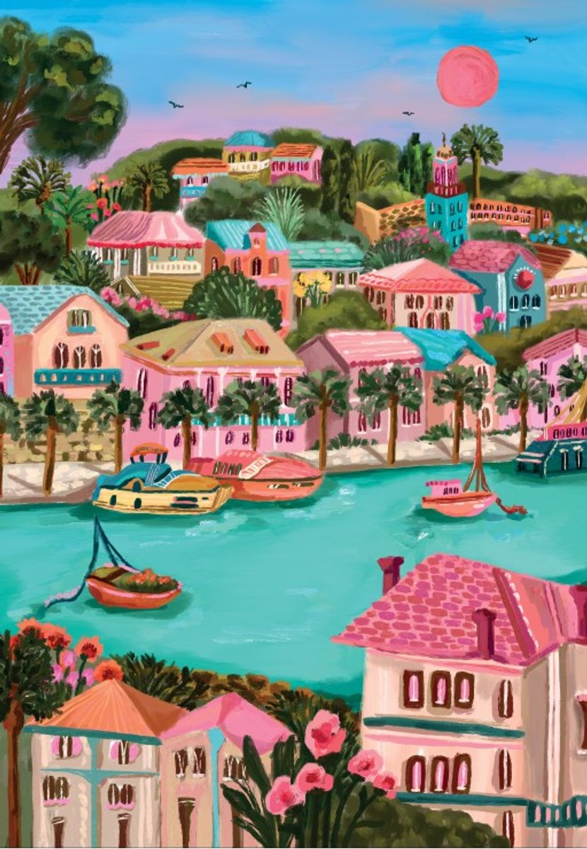 Pieces & Peace puzzel Hvar - 1000 stukjes legpuzzel volwassenen.