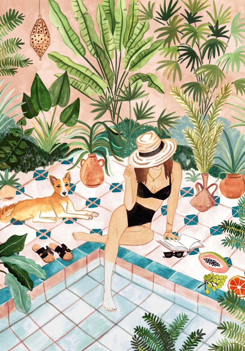 Pieces & Peace puzzel Marokkaans zwembad - 1000 stukjes legpuzzel.