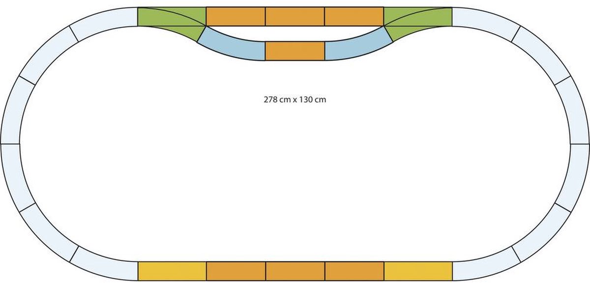35300 G Piko rails Uitbreidingsset 1 set(s)