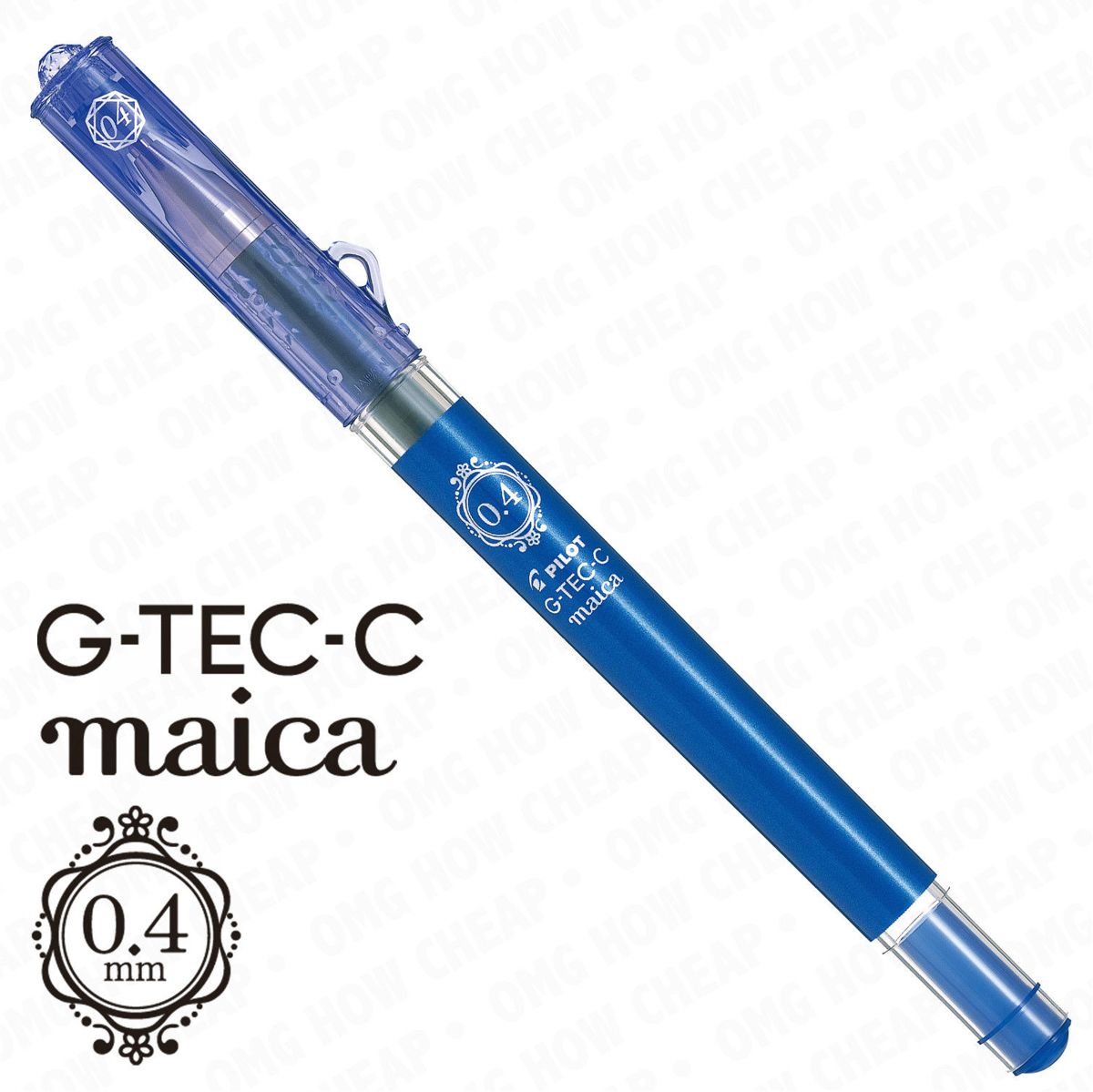 PILOT - Gelpen Maica Hi-Tec - Blauw - 0.4mm