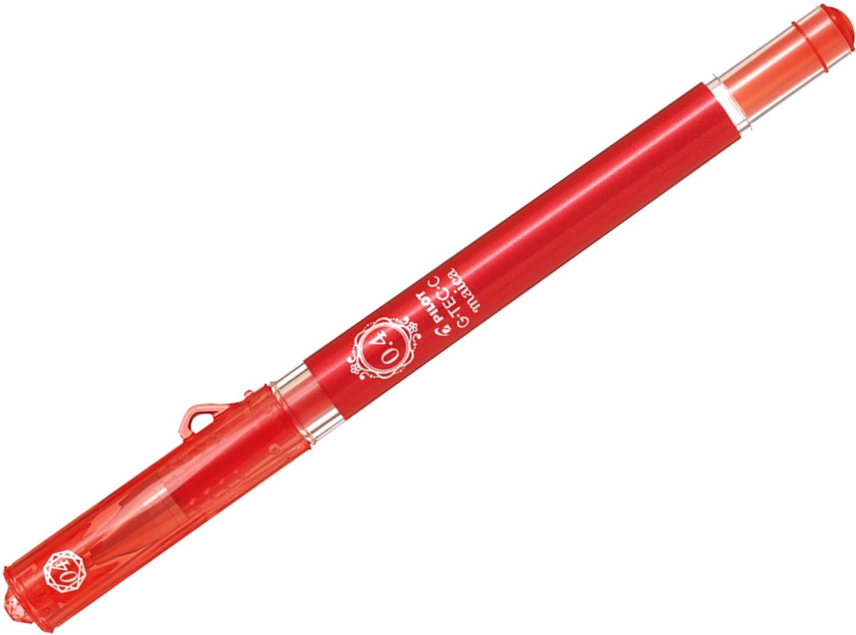 PILOT - Gelpen Maica Hi-Tec - Rood - 0.4mm