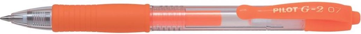   G-2 - Neon Oranje Gel Ink Rollerball pen – Medium Tip