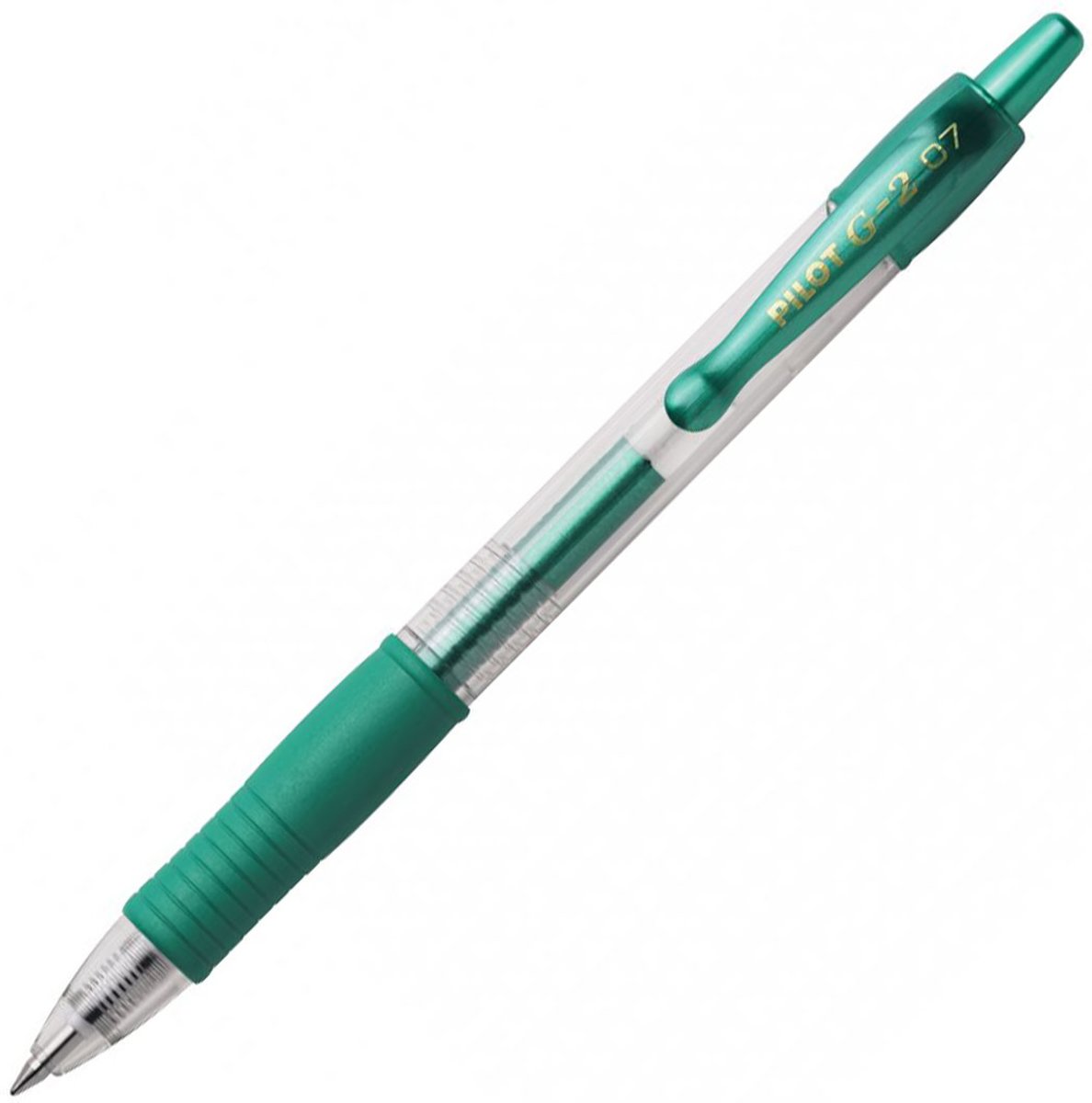   G-2 – Gel Ink Metallic Groene Rollerball pen – Medium Tip