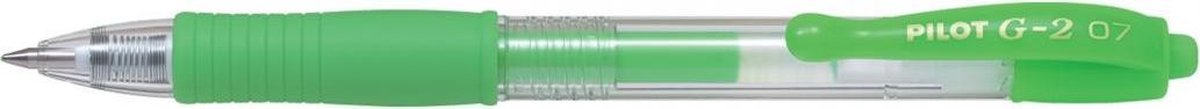   G-2 – Neon Groene Gel Ink Rollerball pen – Medium Tip