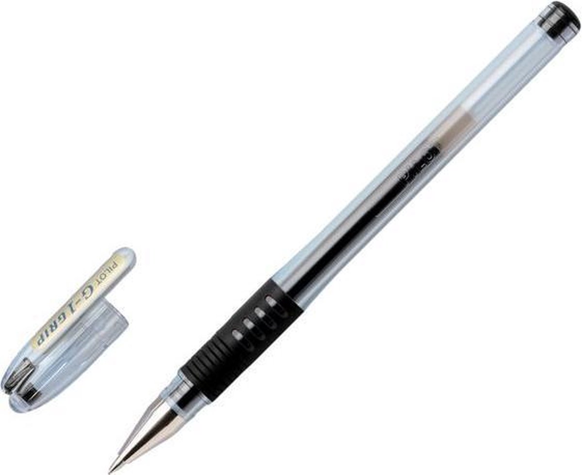   Gelpen G1-7 Grip 0,4 mm, zwart (pak 12 stuks)