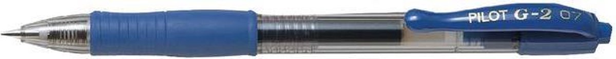   Gelpen G2-07 Grip, 0,4 mm, Blauw (pak 12 stuks)
