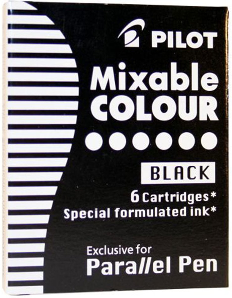  Parallel Pen Refill - 6 Black Pack
