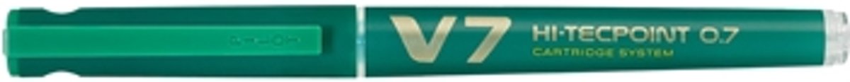 Pilot Roller Hi-Tecpoint V7 05 mm groen