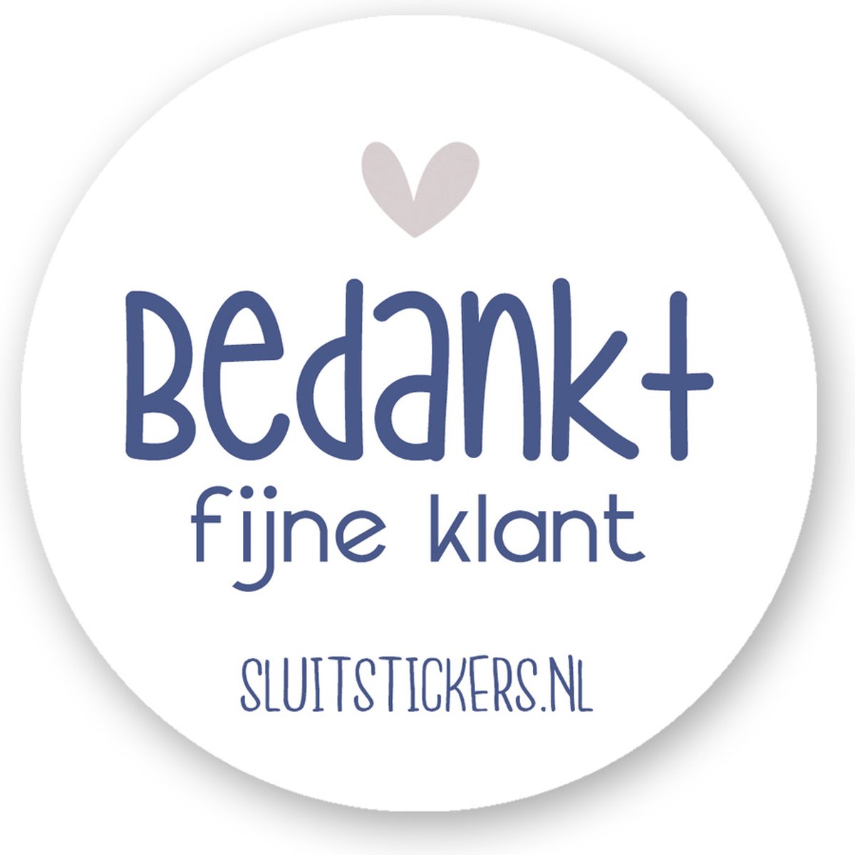 25x Sluitstickers Bedankt fijne klant- sluitsticker bedrijf-sluitzegel bedrijf - verpakkingssticker - wensetiket met naam van website - Sluitstickers Pimp Studio