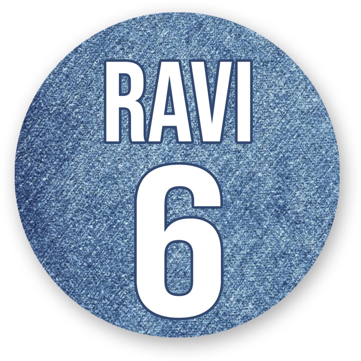 25x Traktatiestickers Blauw Jeans met Naam & Leeftijd – Stoere Sluitzegels- sluitstickers Pimp Studio