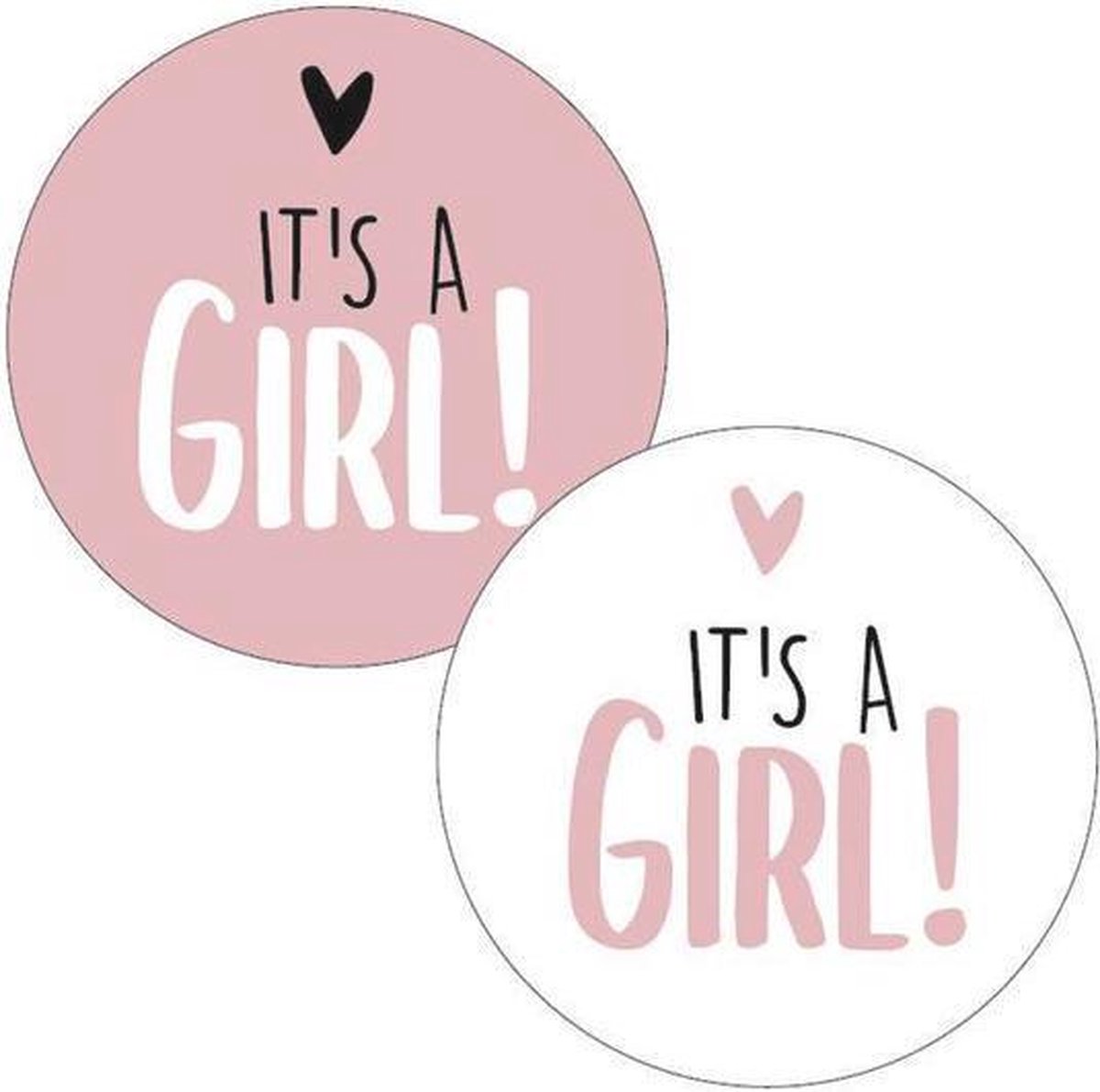 Is a girl Sluitzegel oud roze-wit