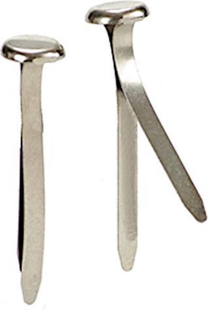 Pincello Splitpennen Staal Zilver 20-delig