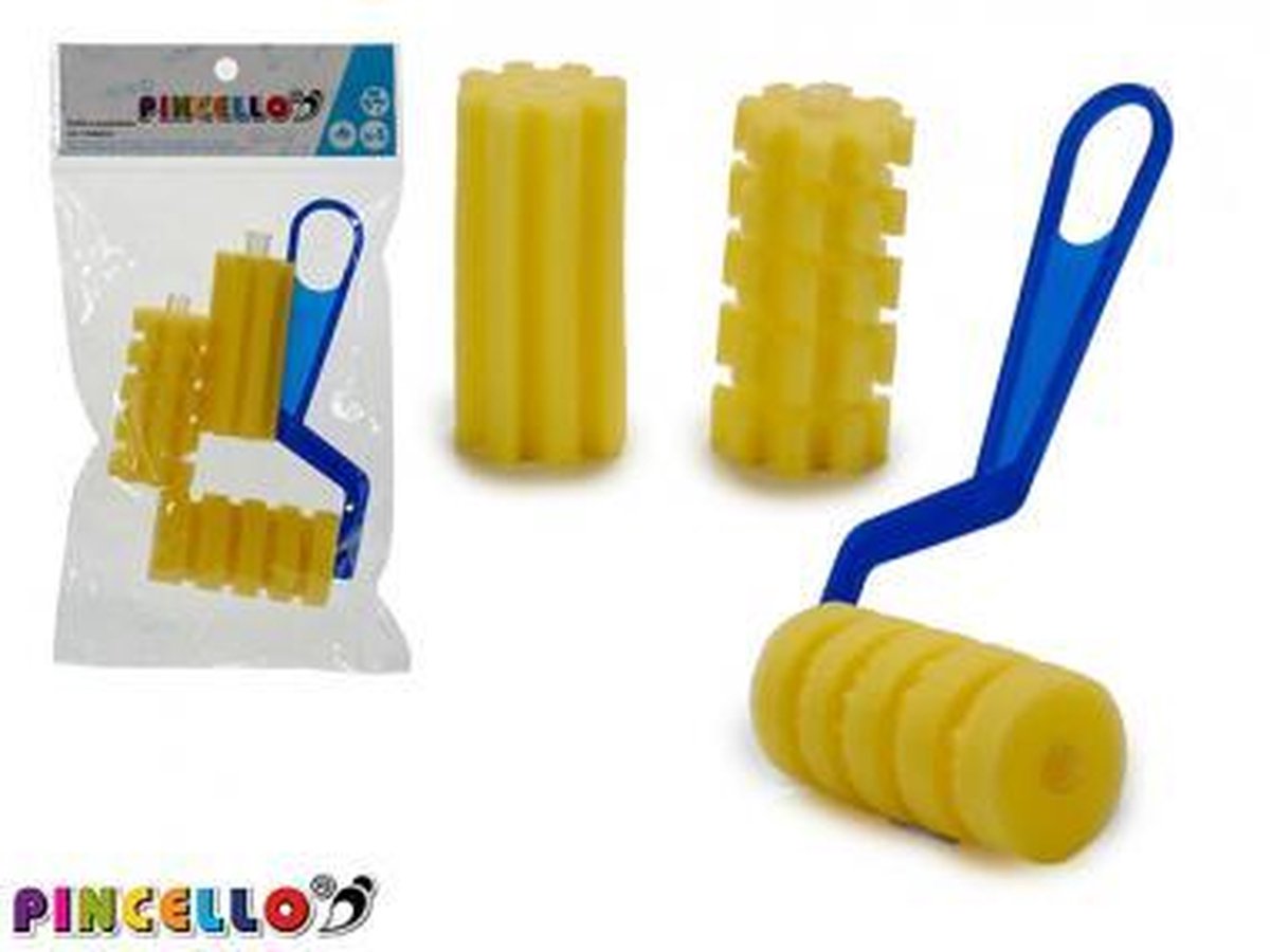 Pincello Verfrollers 3 stuks