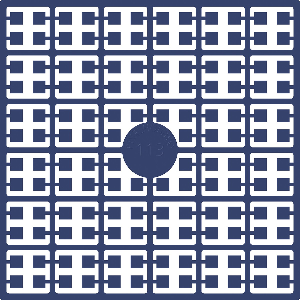 Pixelhobby matje ( 5 stuks ) nummer 113