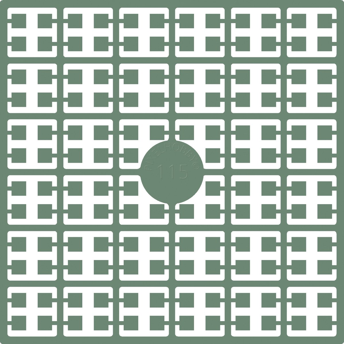 Pixelhobby matje ( 5 stuks ) nummer 115