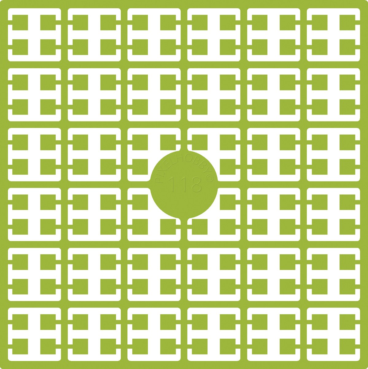 Pixelhobby matje ( 5 stuks ) nummer 118