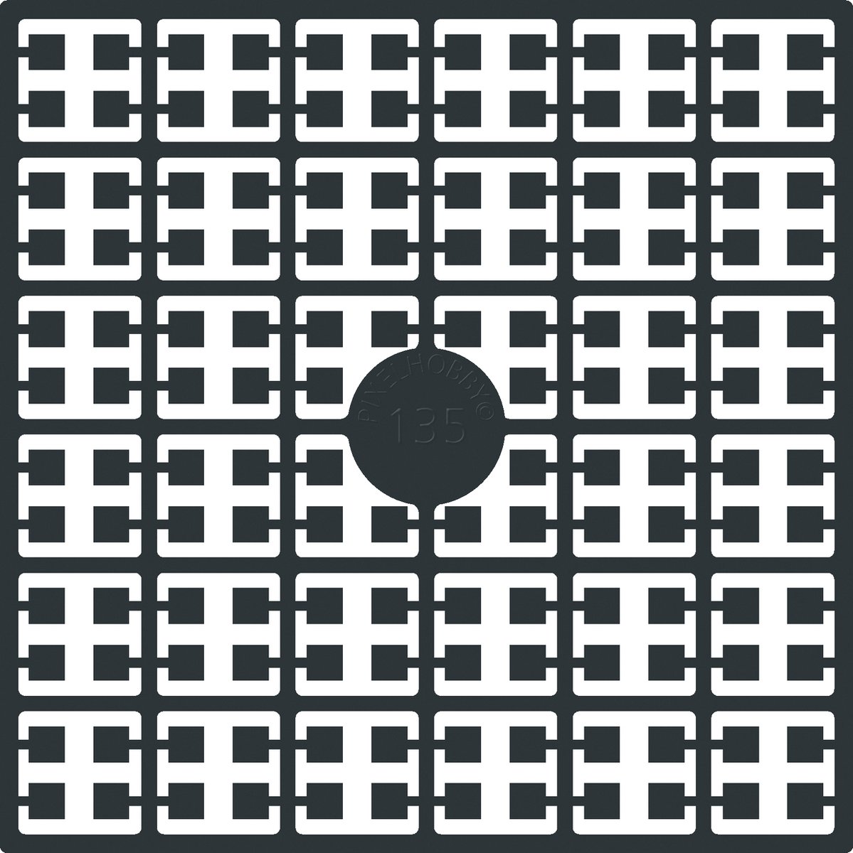 Pixelhobby matje ( 5 stuks ) nummer 135