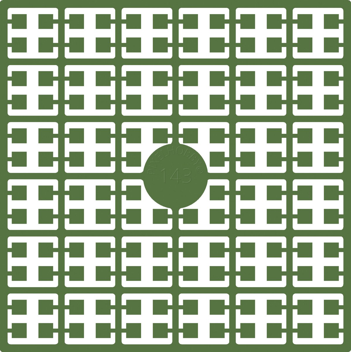 Pixelhobby matje ( 5 stuks ) nummer 143