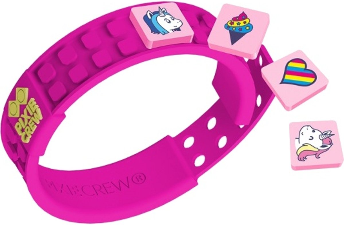 Pixie Crew Pixel Armband Fuchsia 35-delig