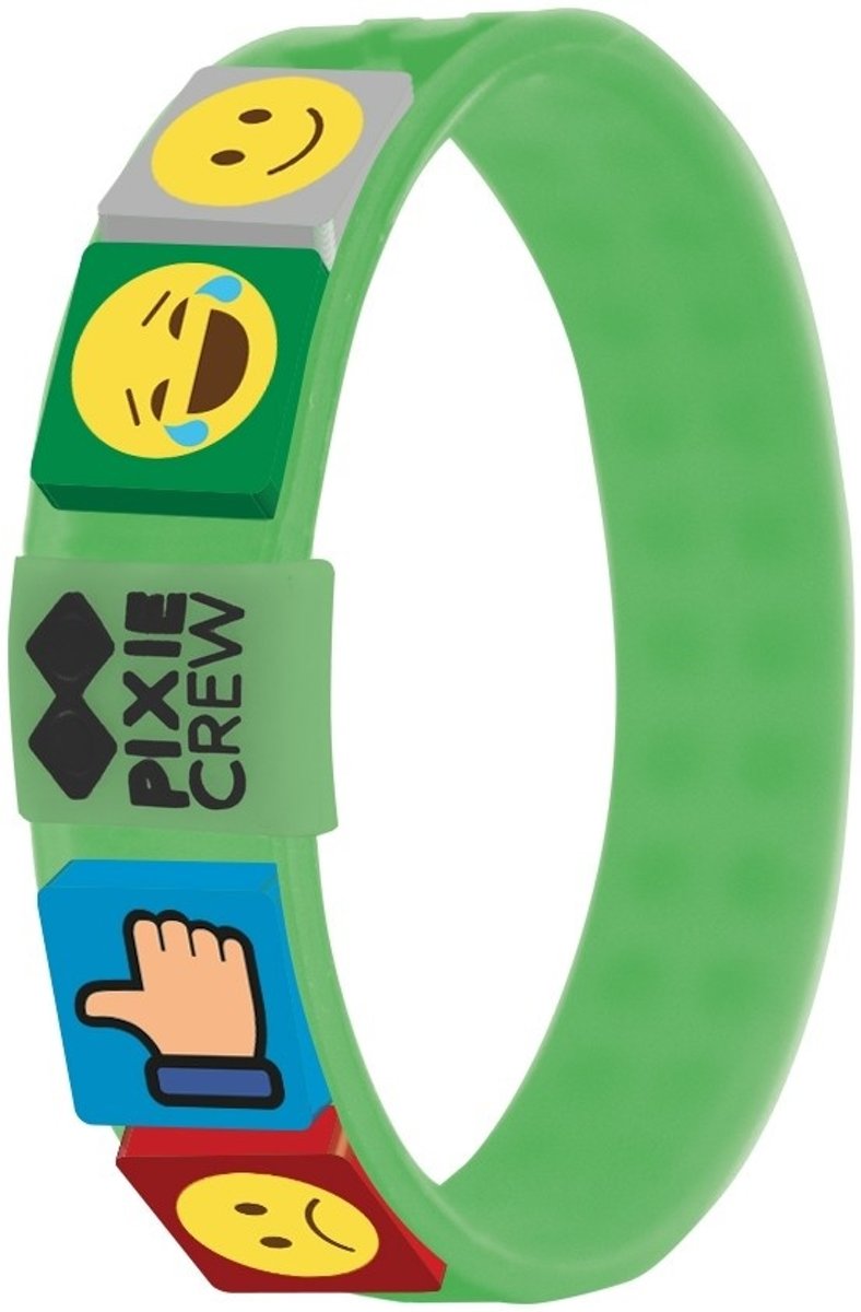 Pixie Crew Pixel Armband Groen 65-delig