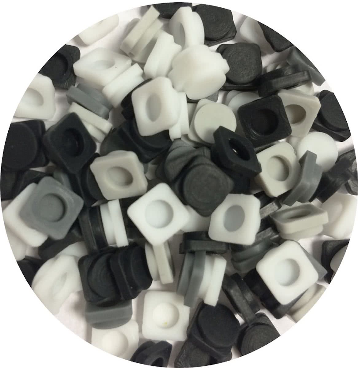 Pixie Sachet with 100 Pixels - Monochrom