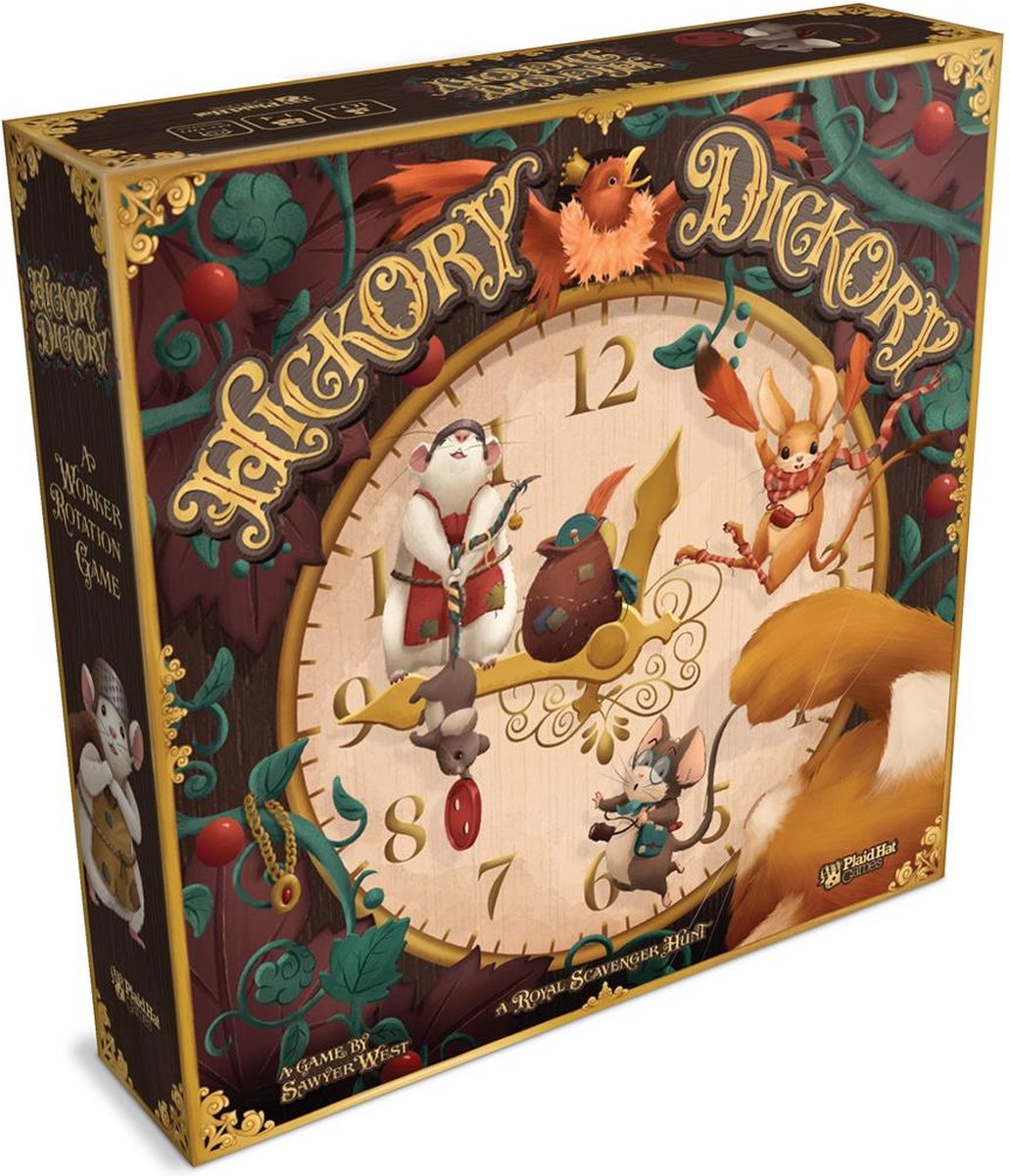 Hickory Dickory - Bordspel - 1 tot 4 Spelers - Engelstalig