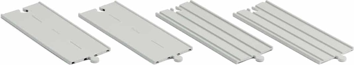 Plan Toys Rubber road & Rail - uitbreiding A