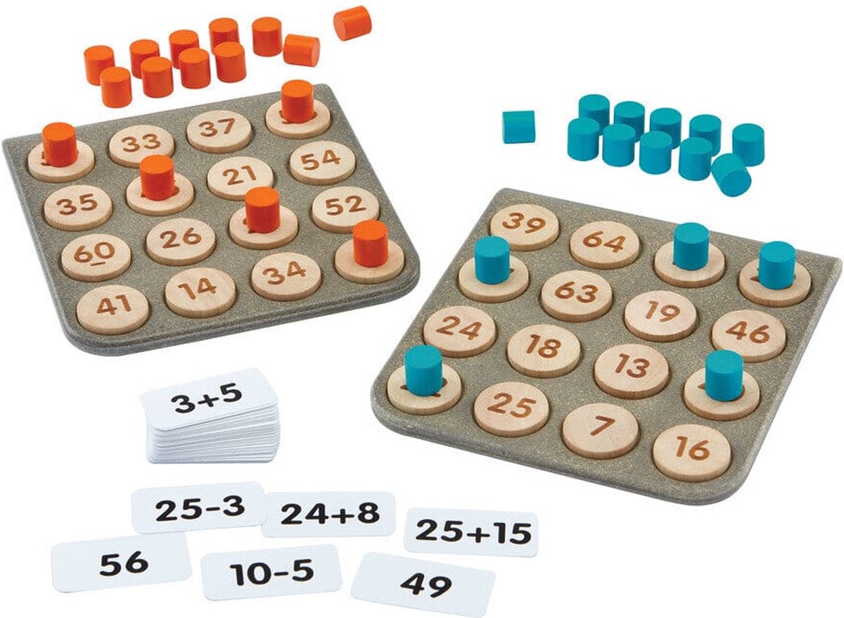 Plan Toys Wiskunde Bingo