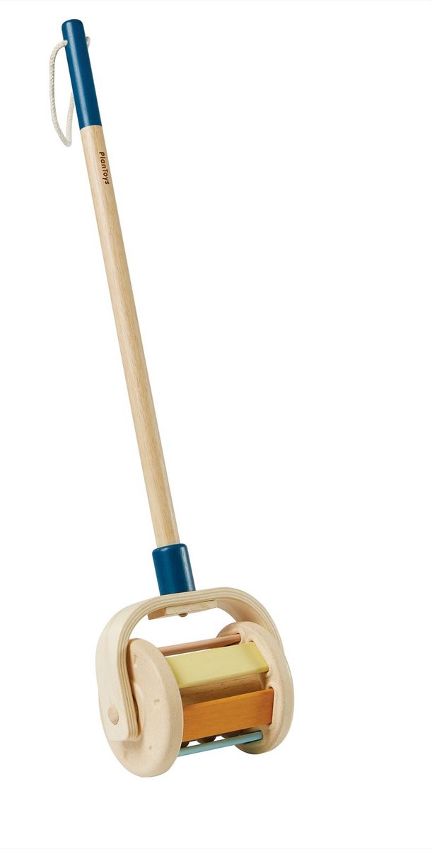Plan Toys houten loopstok pastel