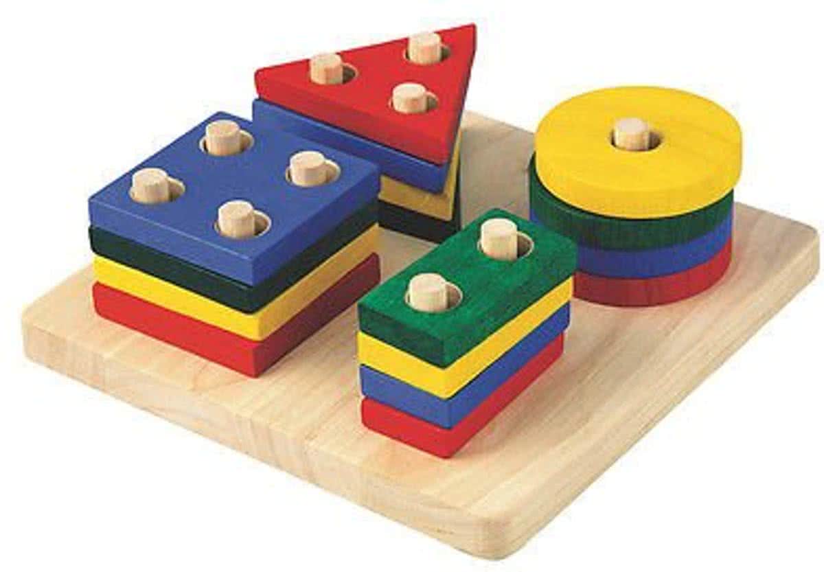 PlanToys Meetkundige Sorteerplank