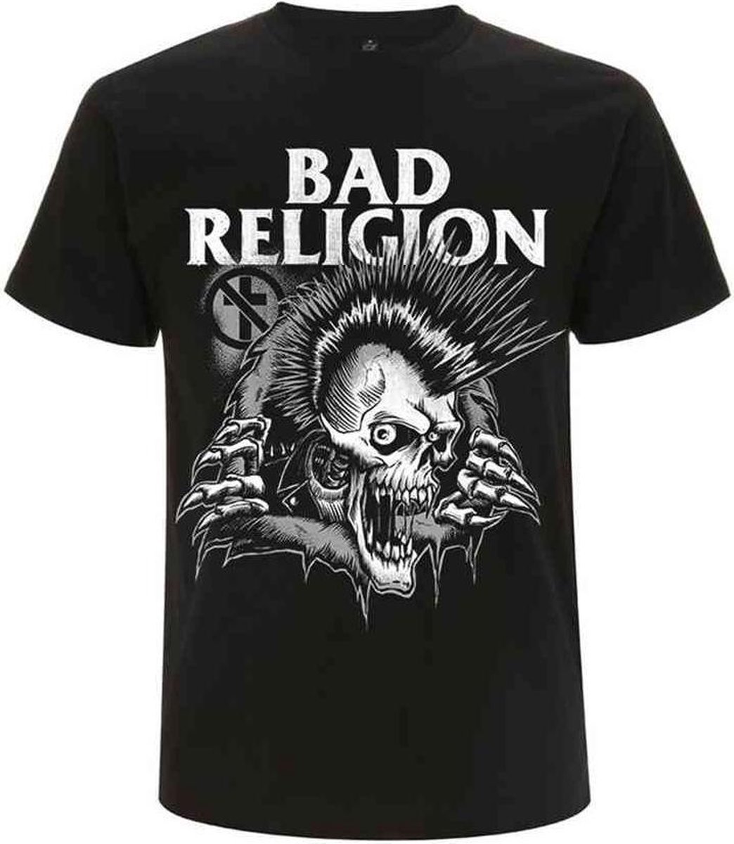 Bad Religion Heren Tshirt -S- Bust Out Zwart