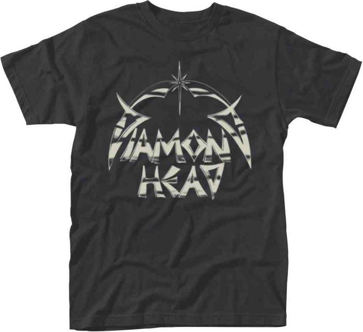 Diamond Head Heren Tshirt -M- DH Logo Zwart