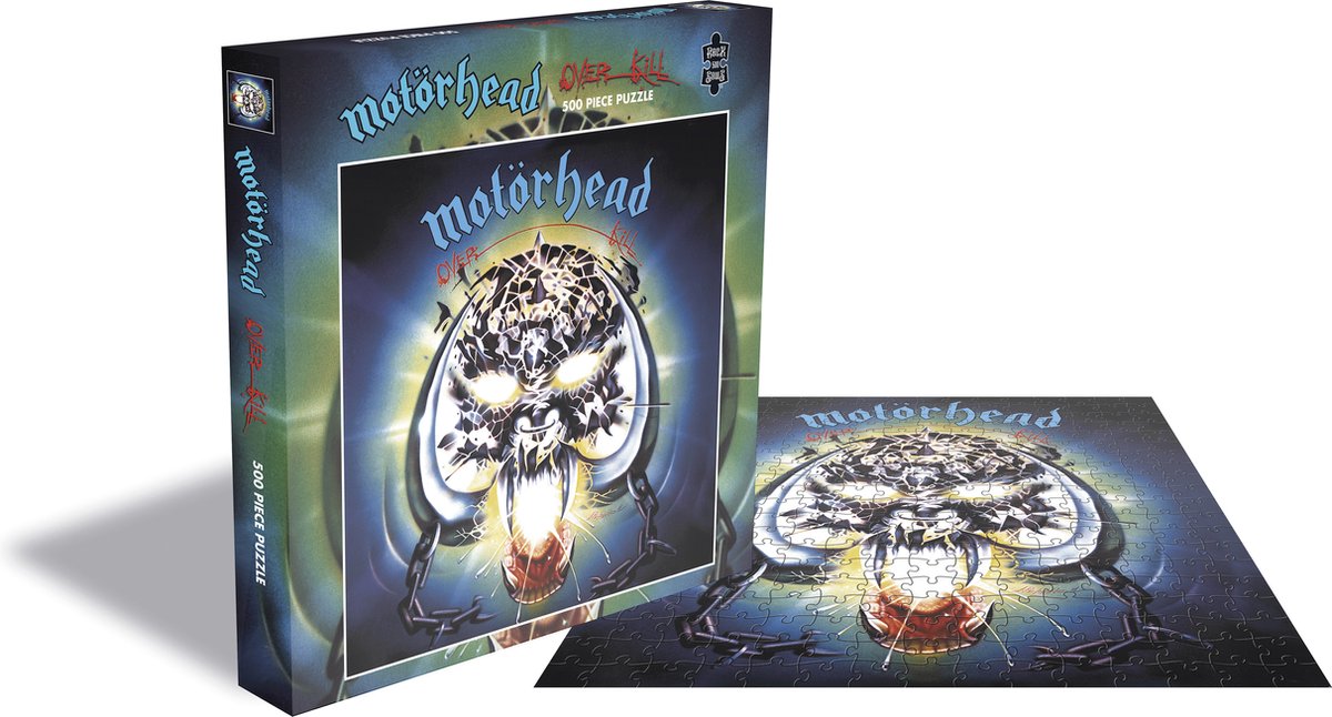 Motorhead Puzzel Overkill 500 stukjes Multicolours