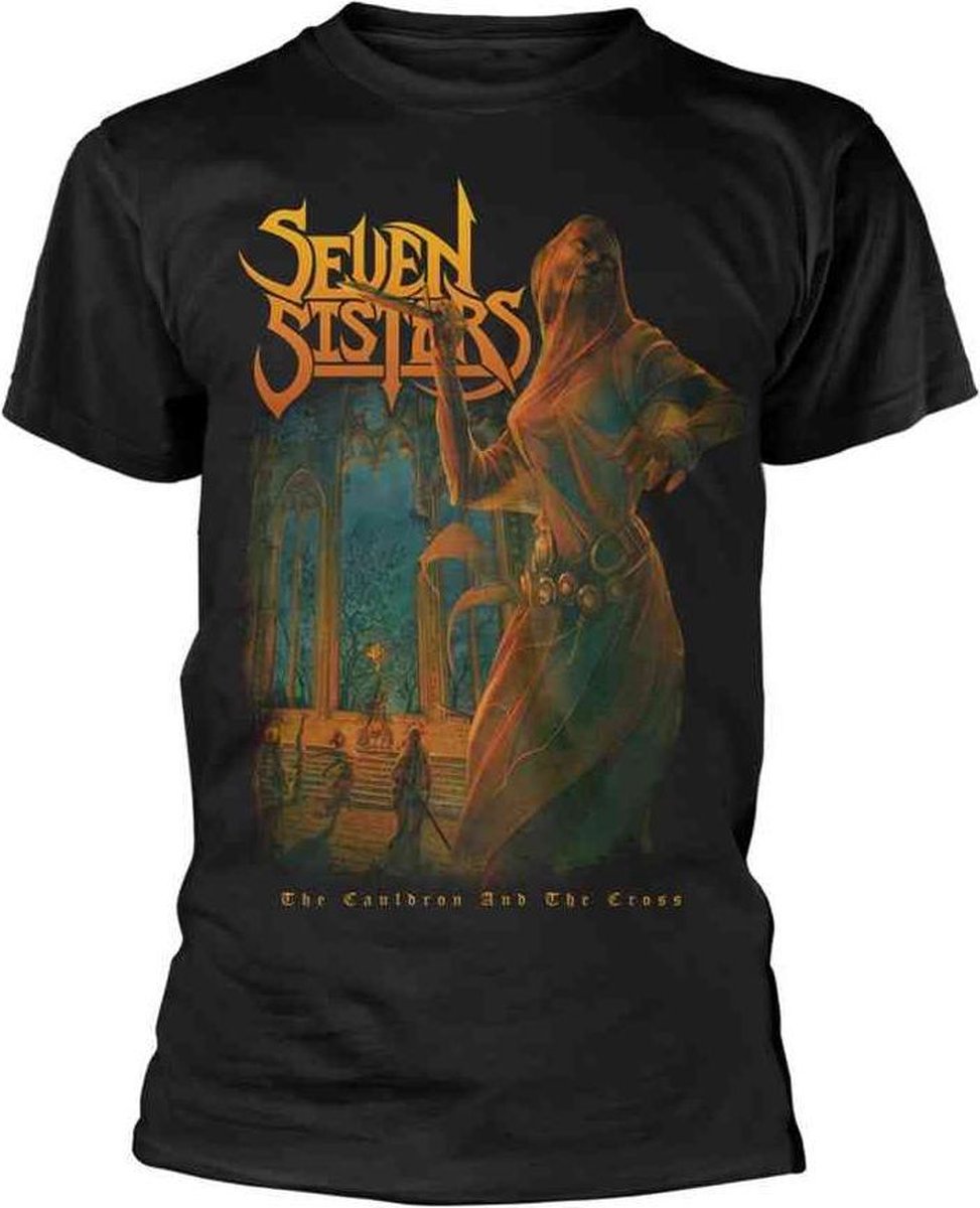 Seven Sisters Heren Tshirt -XL- The Cauldron And The Cross Zwart