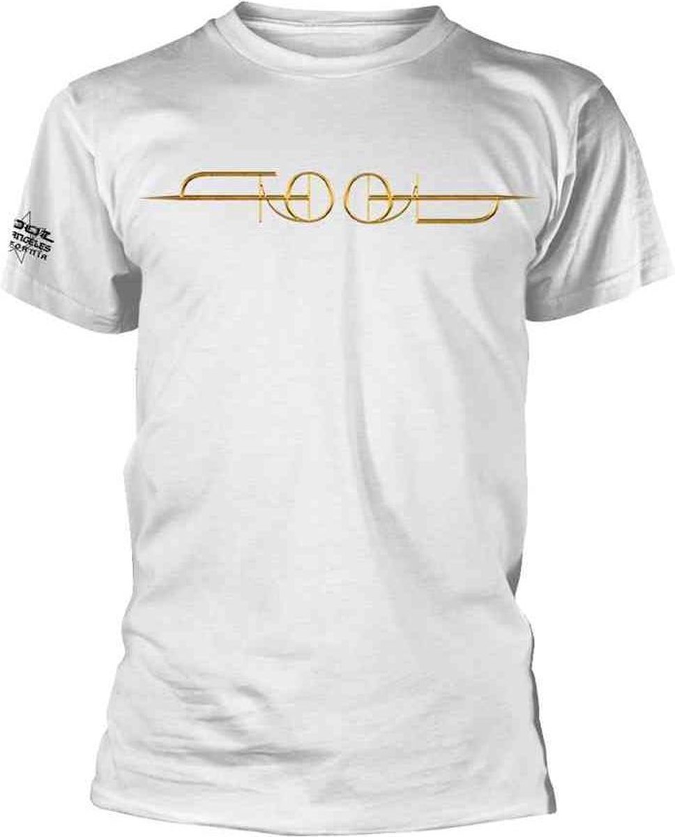 Tool Gold ISO Heren T-shirt - wit - S