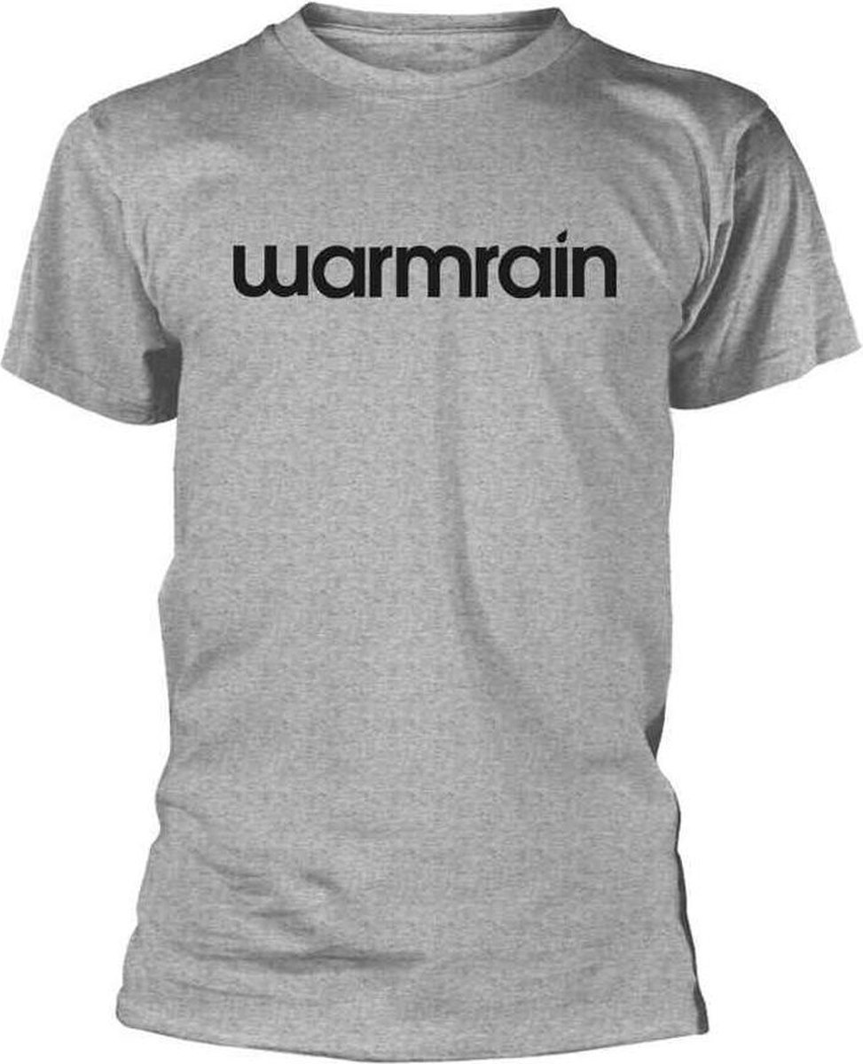 Warmrain Heren Tshirt -M- Logo Grijs
